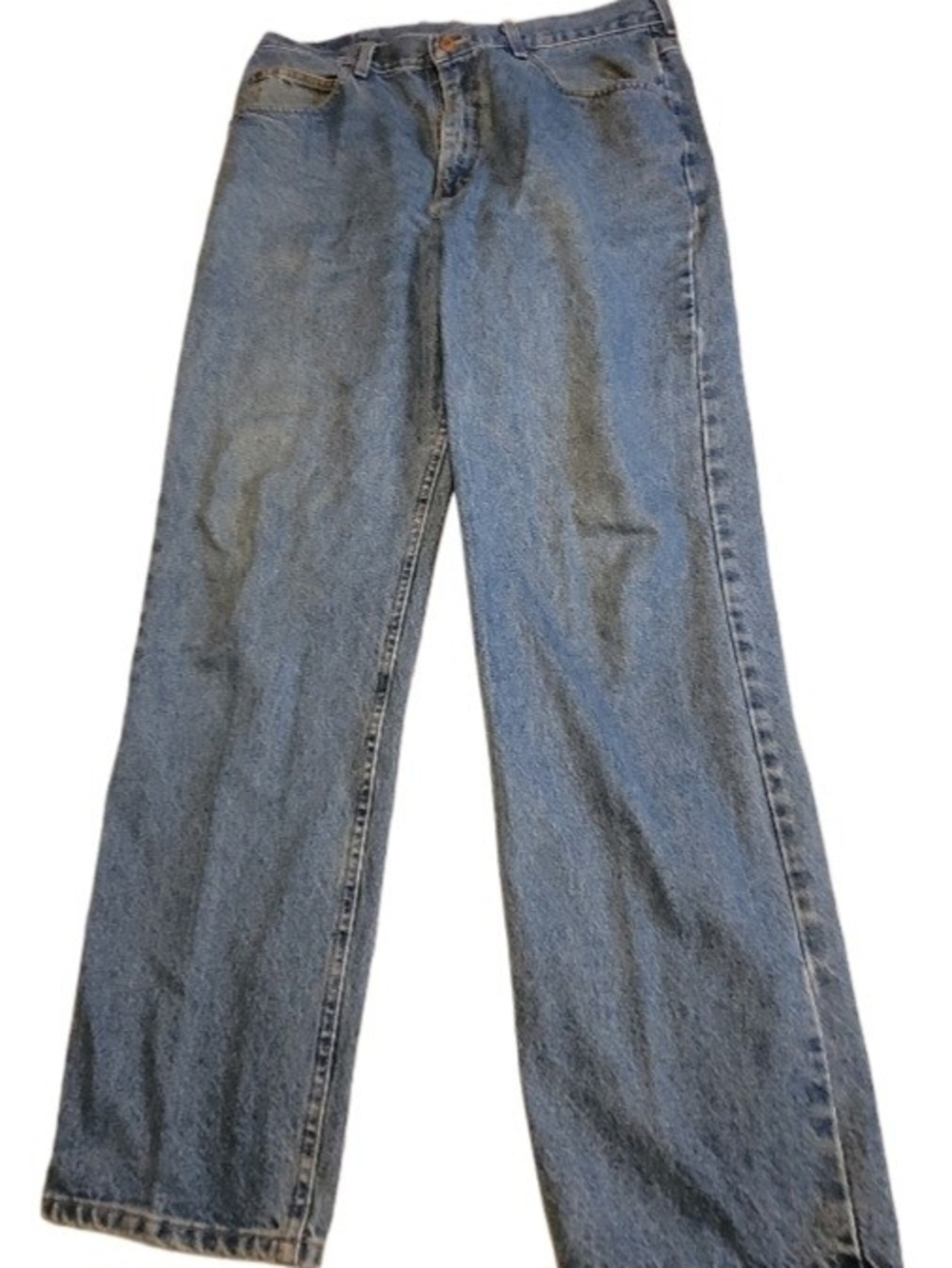 Vintage Brittania Jeans Mens Size 36x34 Blue Denim Cotton Jeans